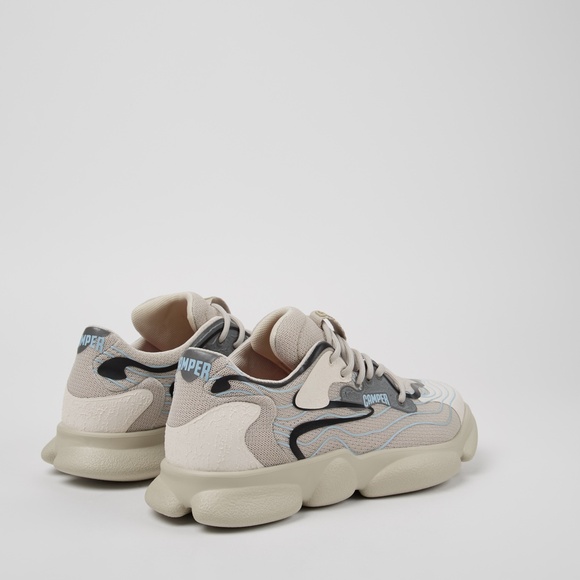 CAMPER | Karst Multicolored Textile Sneaker for Women - Picture 3 of 9